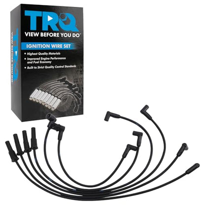 TRQ Spark Plug Wire Set | For 1977-1990 Ford 1977-1986 Mercury - style: IWA70220