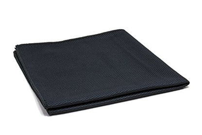 Autofiber Diamond Glass Microfiber Window and Chrome Towel (16 inch x 16 inch) - Pack of 4, Black - color: Black, size: 4 pack