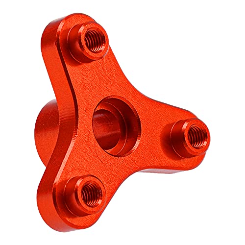 Aluminum Alloy Slipper Clutch Eliminator Compatible with Traxxas Stampede Slash Bandit Rustler VXL XL5 2WD 1/10 RC Car (Red) - color: Red