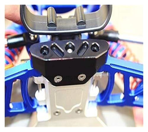 Aluminum Rear Lower Suspension Mount Upgrade Part for 1/10 RC Truck, Heavy Duty Chassis Reinforcement Bracket