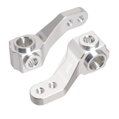 KYX Racing Aluminum Front Steering Knuckles Upgrades Parts Accessories for 1/10 Rc Crawler Tamiya The Grasshopper