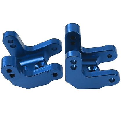 2Pcs Vgoohobby Aluminum Alloy Upper Shock Absorber Mount Bracket Compatible with 1/8 Losi LMT 4WD Solid Axle RC Monster Car (Blue)