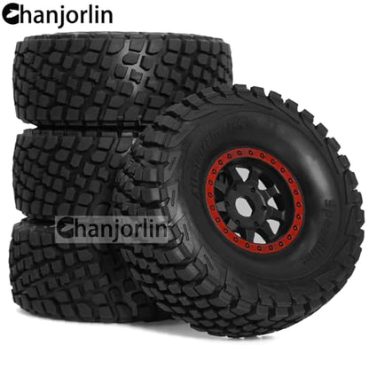 1/7 1/8 RC Short Course Truck Tires And Wheels 17mm Hex OD 135mm Off Road Tyres For 1:7 1:8 Scale RC Truck Car HSP TRAXXAS UDR FS FSR Atom ARRMA Mojave 6S EXB YK4072 DF7 Upgrades 4PCS