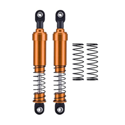 75mm-115mm Big Bore Shocks, RC Crawler Shocks for 1/10 RC Crawler LCG Chassis Gspeed V3 Element Enduro SCX10 TRX4 Gamde R1 Comp Builds DIY (Gold 95mm 2pcs) - color: Gold 95mm 2pcs
