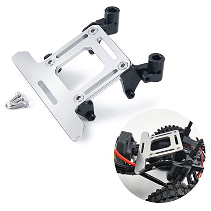 MORLORDY RC Aluminum Alloy ESC Mount Receiver Preposition Tray for 1/24 RC Crawler Car SCX24 Upgrades AXI00001 AXI90081 AXI00004 Accessories
