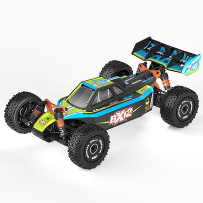 ZD Racing BX-12 1/12 Remote Control Off-Road Car Compatible with 3S Batteries, 2.4G Brushless 4WD 70KM/H RC Climbing Car Mini Electric RC Buggy Rock Crawler Toy Gift -RTR - style: ZD Racing BX-12 1/12, Blue