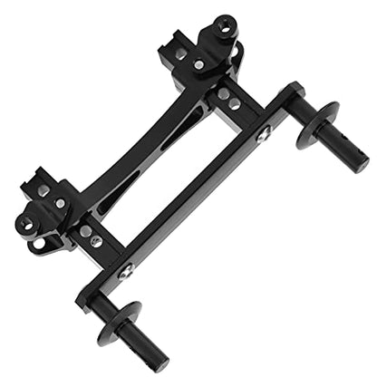 Front Rear Body Mounts Posts, RC Car Front and Rear Shell Column Body Post Extensions Hardware for SCX10 90046 TRX4 1/10 RC Car (Black)
