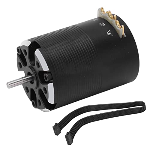 Changor RC Brushless Motor 2300KV High Efficiency Sensored Brushless Motor for 1/10 RC Cars Black 540 17.5T