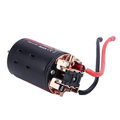 Semme Red 550 Brushed Motor for /10 RC Crawler Car High Performance Upgrade with Easy Programming Feature (10T) - size: 10T