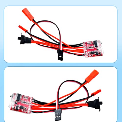 10A / 20A / 30 a Bidirectional Brushed ESC with Brake/Not Brake Mode Brushed Speed Controller for Remote Car Boats Projects Regulation - color: 30a
