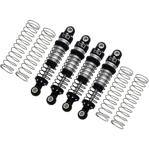 Hot Racing TRXM51DP08 Threaded Aluminum Shocks Full Set TRX4-M