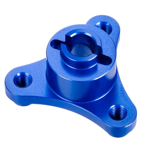 Metal Aluminum Alloy 7075 RC Slipper Clutch Eliminator Compatible with Traxxas 1/10 Stampede/Slash 4x4 VXL RC Car Upgrade Parts (Blue) - color: Blue