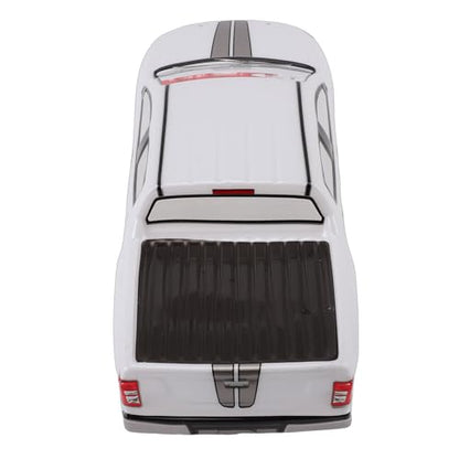 Vikye 1/10 RC Car Body Shell, Lightweight Replacement Cover Case with Clear Patterns, for 26cm Wheelbase On Road Cars (White) - color: White