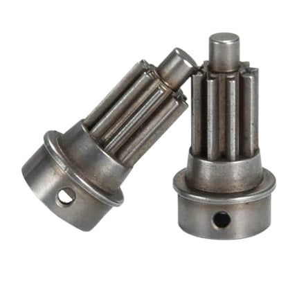 4Pcs Metal Portal Drive Shaft Input Gear Set for 1/10 Scale RC Crawler Compatible with 8259 8257