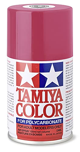 Tamiya 86033 PS-33 Cherry Red Spray Paint, 100ml Spray Can