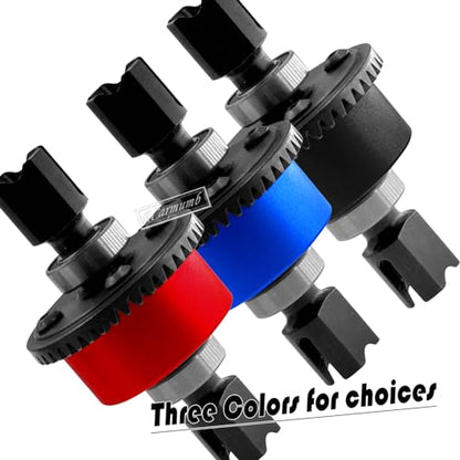 43T Differential Active with 10T Input Gear Upgrades Part for 1/7 Fireteam Mojave 1/8 Karton Notorious Outcast Talion,Metal Diff Set Hops Up,Replace #ARA310957,Black - color: Black(43T-10T)