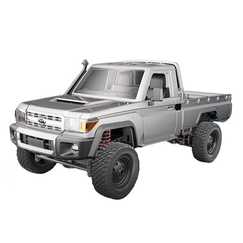 ARRIS MN82 PRO 1/12 Toyota LC79 RC Rock Crawler 4WD RTR Truck | Upgraded Chassis, LED Lights, Full Proportional Control, Trail Ready Design - color: Mn82pro-silver