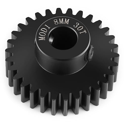 M1 Steel Motor Gears Pinion 8MM 30T for Tra-xxas 1/5 X-MAXX RC Car - style: 30T