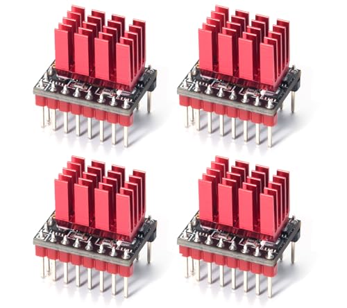 BIGTREETECH TMC5160T Pro Stepper Motor Driver Silent Driver Up to 56V Support High-Speed Printing SPI&SD Mode with Heatsink for Manta M8P/M5P/M4P, Octopus Pro, Octopus, SKR 3 EZ Control Board (4 PCS) - style: TMC5160T Pro*4
