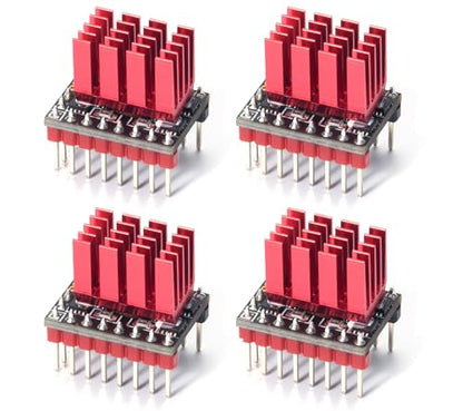 BIGTREETECH TMC5160T Pro Stepper Motor Driver Silent Driver Up to 56V Support High-Speed Printing SPI&SD Mode with Heatsink for Manta M8P/M5P/M4P, Octopus Pro, Octopus, SKR 3 EZ Control Board (4 PCS) - style: TMC5160T Pro*4