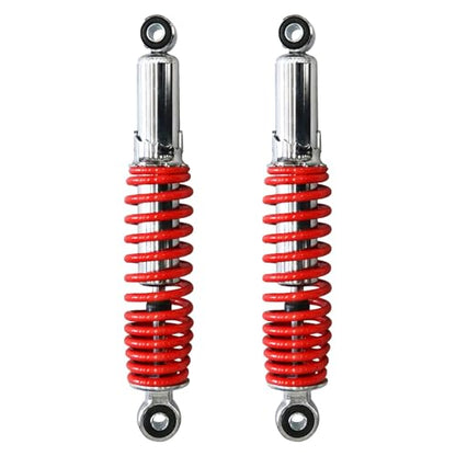Front A Arm Suspension Kit 170mm 182mm for 110cc-200cc ATV Go Kart Quad – 4 Stud 78mm Hubs 250mm Shocks with Spindles Tie Rods for Buggy DIY