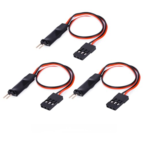 Universal RC Light Controller Switch for 1/24 1/18 1/10 Crawler Car TRX4 SCX10 TRX4M SCX24 Upgrade Parts Accessories (3pcs) - size: 3pcs