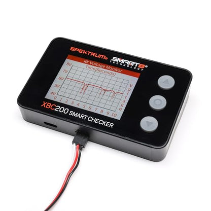 Spektrum Accessories XBC200 Smart Battery Checker & Servo Tester SPMXBC200 RC Sport Airplanes