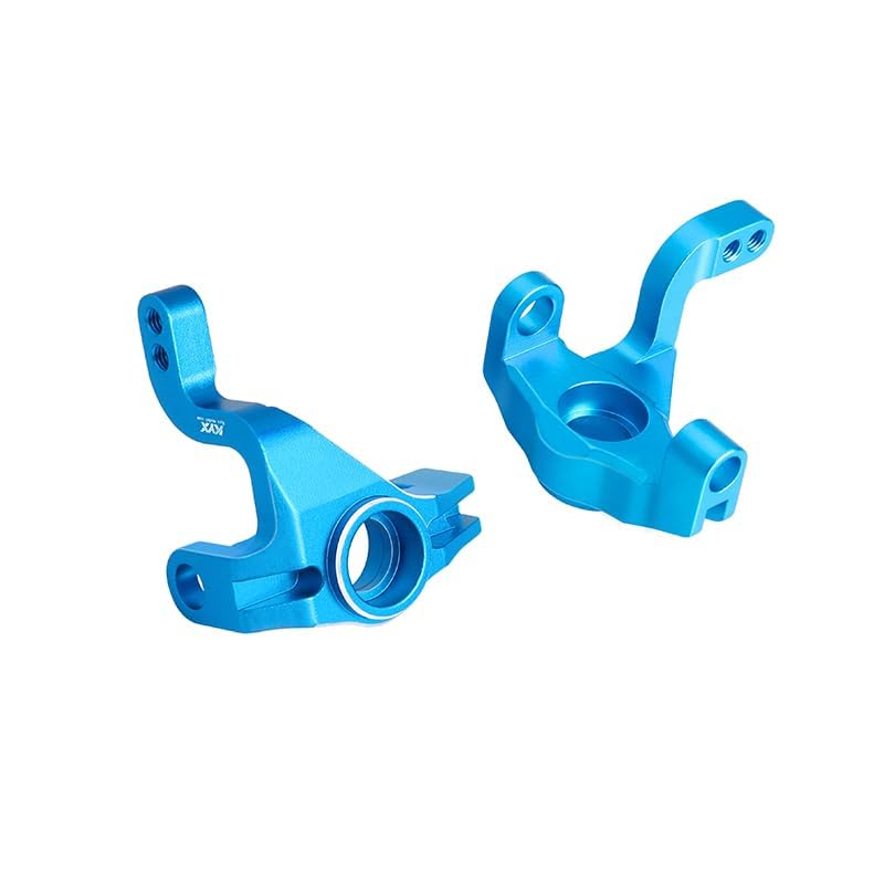 KYX Racing Aluminum Front Steering Knuckles Upgrades Parts Accessories for 1/10 RC Car Tamiya RC XV-02 PRO