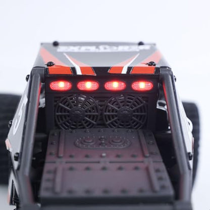 US in Stock,1/24 4x4 UDI RC UCX2405PRO RC Rock Crawler Model Brushless Motor ESC Radio Controlled Off-Road Vehicles RTR Car Battery Hobby Grade Model for Birthday Gift(Black) - color: Black