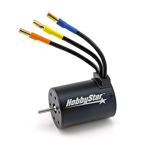 3650 4-Pole Waterproof Brushless Sensorless Motor for RC Car, Truck 3900KV, 4T