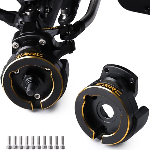204g Brass Front RC Portal Cover Weights for VP F10 Portal Axle Vanquish VRD & VS4-10 Phoenix LCG 1/10 RC Crawler, CNC Machined Brass Front Portal Knuckle Caps Lower COG Upgrade - style: 204g Front Portal Cover for F10 Portal Axle