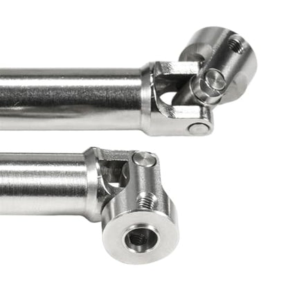 RC Drive Shaft Compatible with Slash for Rustler for Stampede 1/10 RC Truck Upgrade Parts Front Rear Steel Drive Shaft Universal Joint Driveshaft