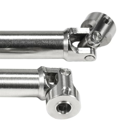 Front Rear Drive Shaft Compatible with Slash for Rustler for Stampede 1/10 RC Truck Upgrade Parts Front Rear Steel Drive Shaft Universal Joint Driveshaft