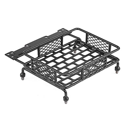 Steel Luggage Tray, Vehicle Accessory Model, Roof Rack for Crawler Car 1/10 RC (S 13x8cm) - style: Small 13x8cm