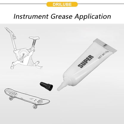 3D Printer Gear Grease – Reduces Noise & Enhances Performance for Creality Ender-3 S1/CR-10, Ender 3, Prusa MK4, Linear Rail Kits, CNC Machines, Electric Motors & Keyboards (3)