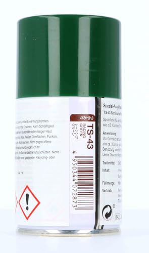 Tamiya 85043 Spray Lacquer TS-43 Racing Green - 100ml Spray Can