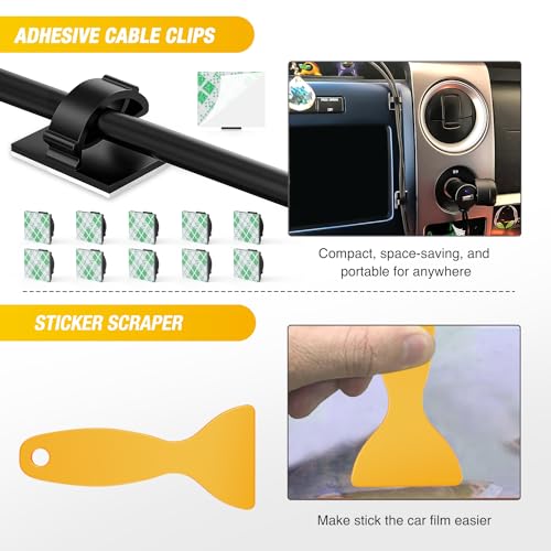GOOACC 88Pcs Trim Removal Tool, Auto Push Pin Bumper Retainer Clip Set Fastener Terminal Remover Tool Adhesive Cable Clips Removal Kit Car Panel Radio Removal Auto Clip Pliers, Yellow - color: 88Pcs Clips Removal Kit Yellow