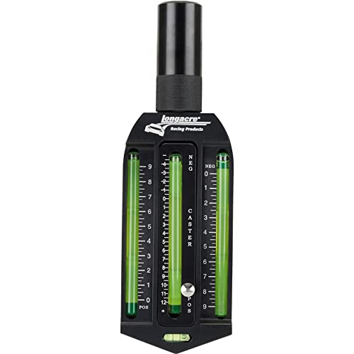 Longacre 52-78265 Caster/Camber Gauge with Kart Adapter