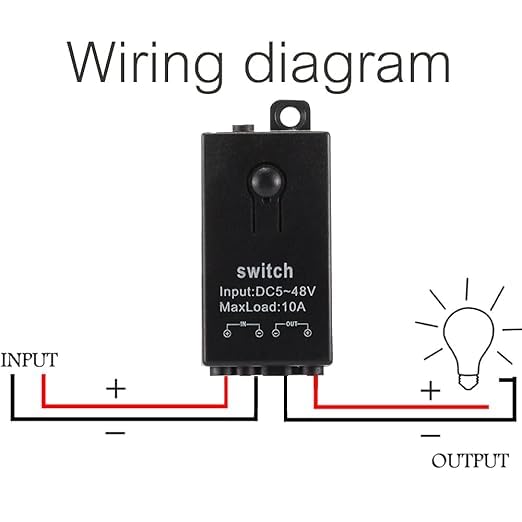 Mini Wireless Switch 12V, 3 Way Remote Switch DC 5V/12V/24V/48V/10A Relay | Wireless Light Switch with 328FT Long Range for Motor, LED Light, Wireless Security Alarm. - size: 5V-48V 3way remote switch-10A Relay