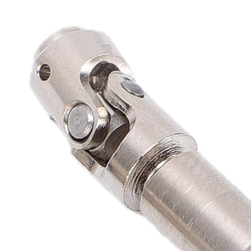 Keenso 1/30 RC Crawler Drive Shafts Set, Steel Upgrade Parts for SCX30, High Strength Metal Design, Enhanced Performance for Remote Control Vehicles