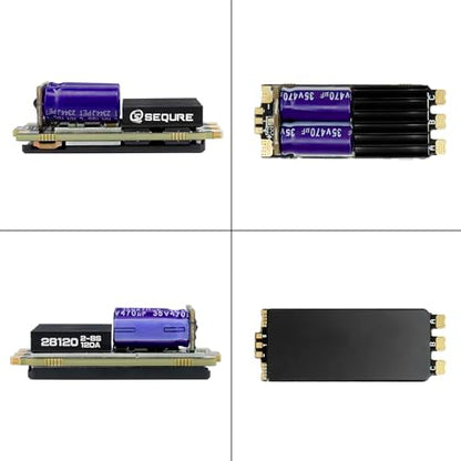 120A ESC 2-8S Brushless AM32 for RC Cars Boats Trucks | STM32G071, 64MHz, Forward Reverse Brake, Dshot, PWM, Oneshot, Multishot
