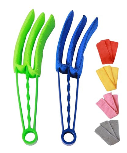 Car Window Cleaner,Car Accessories Vent Cleaner Duster Tool,Automotive Cleaning Brushes and Dusters,Automotive Interior Dusting,Suitable for Cleaning Auto Air Conditioners,Windows,etc
