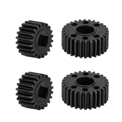 Steel 28/20T Portal Gear Set 4Pcs for 1/10 RC Crawler Vanquish VS4-10 Phoenix F10 Portal Axle