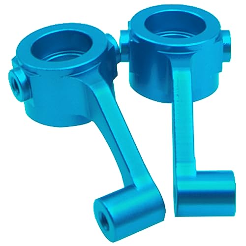 Metal Caster Blocks & Steering Blocks & Stub Axle Carriers Replacement of ECX234000 Compatible with ECX 1/10 2WD Ruckus Axe Brutus Circuit AMP MT/DB Crush RC Buggy Tuck Hop-Up Parts