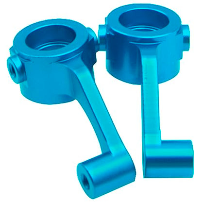Metal Caster Blocks & Steering Blocks & Stub Axle Carriers Replacement of ECX234000 Compatible with ECX 1/10 2WD Ruckus Axe Brutus Circuit AMP MT/DB Crush RC Buggy Tuck Hop-Up Parts