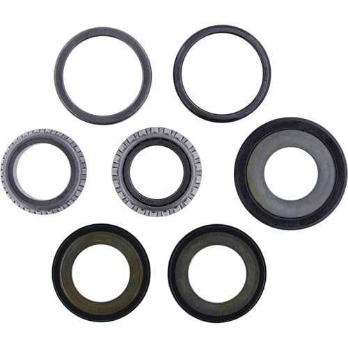 All Balls Racing 22-1001 Steering Stem Bearing Seal Kit Compatible with/Replacement for Suzuki Yamaha