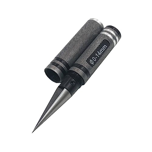 Hole Opener Reamer for Rc Car Model Car Reamer Tool 0-14mm Drill Steel Material Lightweight for DIY Projects Random