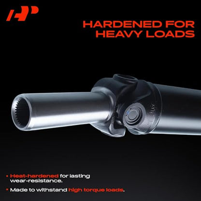 A-Premium Rear Drive Shaft Prop Shaft Driveshaft Assembly Compatible with Chevrolet Silverado 2500 HD Classic & GMC Sierra 2500 HD Classic, 4WD Automatic Trans 133.0" WB 96.0" Bed, Replace# 15109398