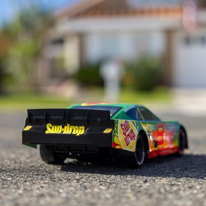 Losi 1/12 RC Racecar Dale Earnhardt Jr. No. 8 2025 Sun Drop Chevrolet ZL1 2S AWD On-Road (Battery & Charger Included), Green, LOS-3104T1 - color: Red