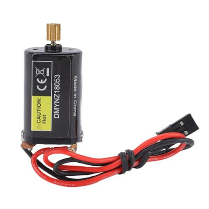 SUNGOOYUE Brushed ESC 30A Electric Speed Controller with Brake for 1/16 1/18 RC Cars, Metal Compact Design, Compatible with 2S Lipo N20 030 050 130 180 Motors DIY Mini RC Vehicles (53T)